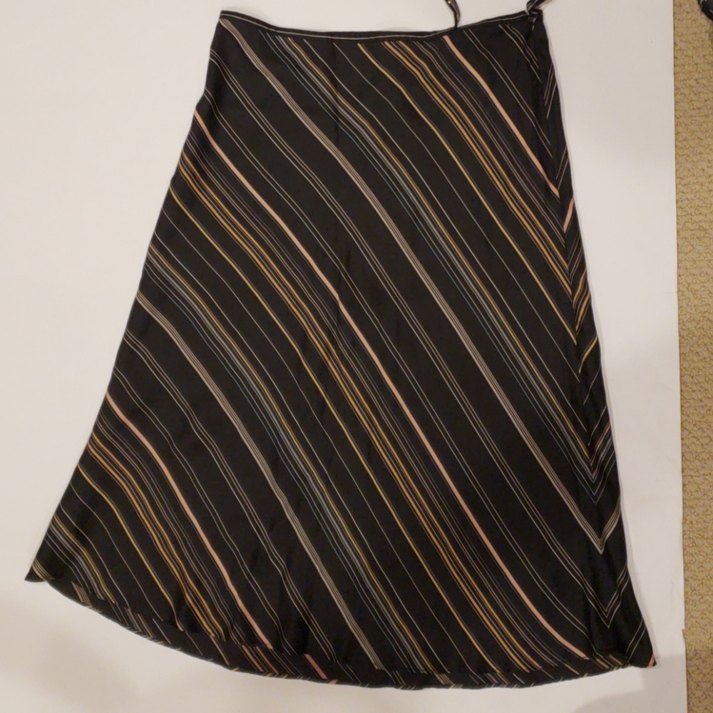 The Limited 100% Silk Skirt 6 New